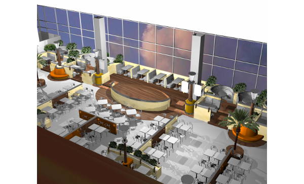 proyecto arquitectura Locales - Patio de Comidas Antofagasta 5